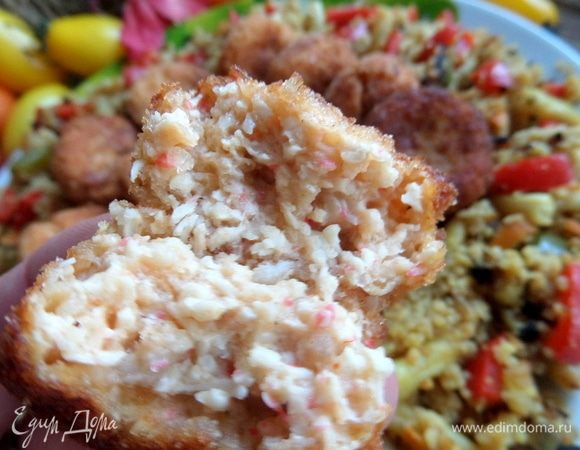 Таких крокетов-пирожков можно съесть незаметно много, они как семечки!