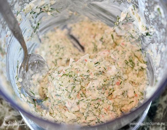 Пюрируем до однородного состояния.