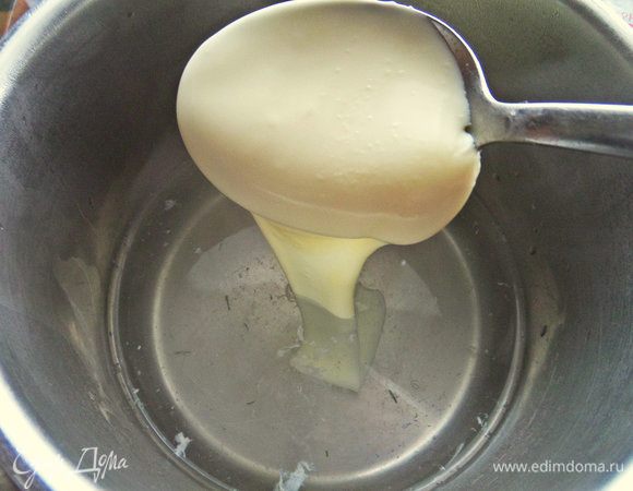 Растворить в нагретой воде из фильтра.