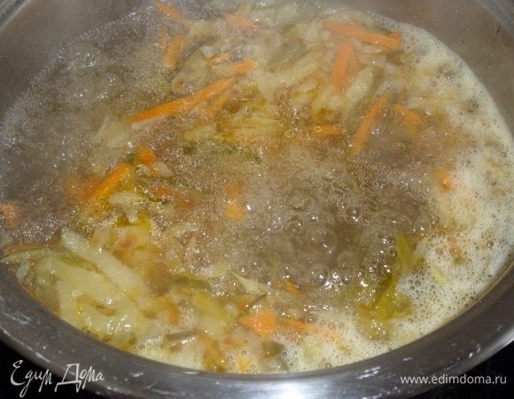 Вода закипела.