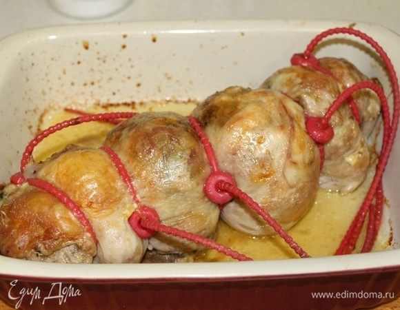 Запекать примерно около 40-50 минут.