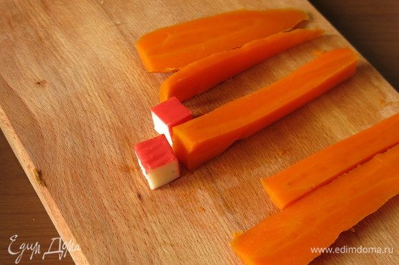 Аналогично поступаем с морковкой.