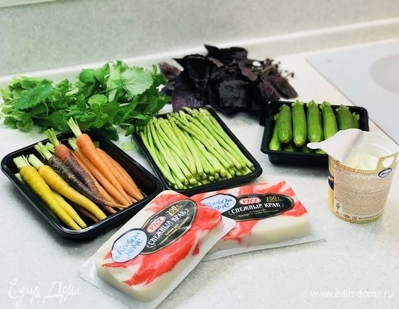 Подготовим ингредиенты.