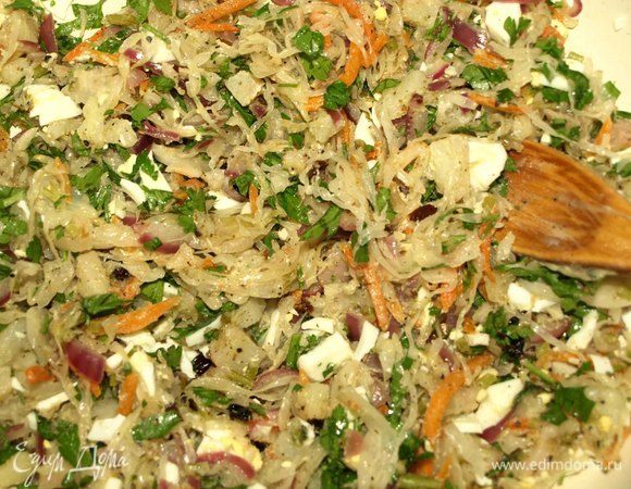 Соединяем с остальными ингредиентами. Отставляем и даем остыть.