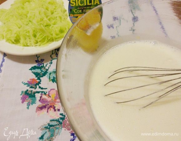 Взбить в течение одной минуты.