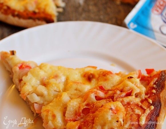 Наша пицца готова!