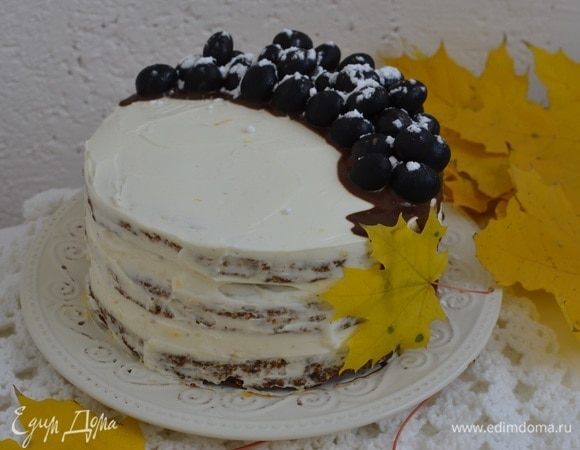 Далее украсить торт по желанию!