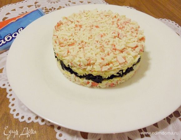 Аккуратно снимаем формовочное кольцо.