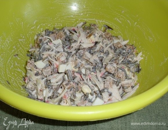 Хорошо перемешиваем.