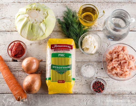 Ингредиенты, которые понадобятся нам для приготовления запеканки.