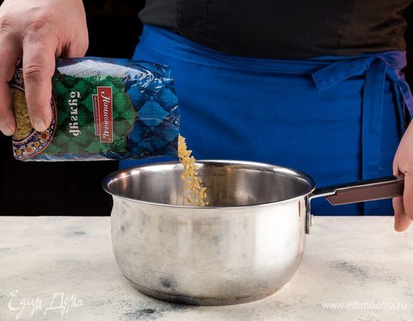 Булгур ТМ «Националь» отварите до готовности. Остудите.
