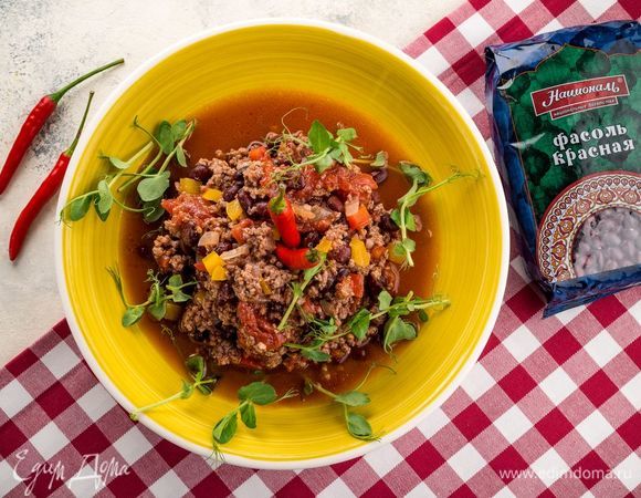 Готовое блюдо посыпьте измельченной кинзой. Приятного аппетита!