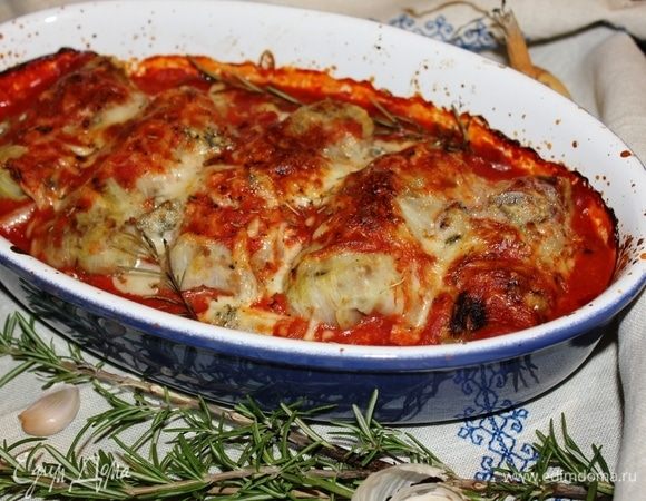 Такие румяные и красивые голубцы готовы к подаче.
Приятного аппетита!
Buon appetito!