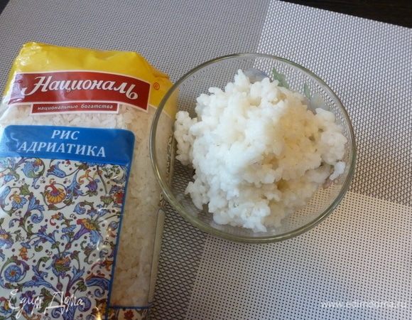Рис Адриатика от «Националь» сварим до полуготовности.