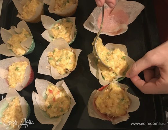 Раскладываем полученную смесь.