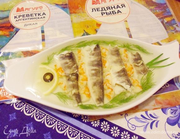 Залить оставшимся желе, охладить до полного застывания.