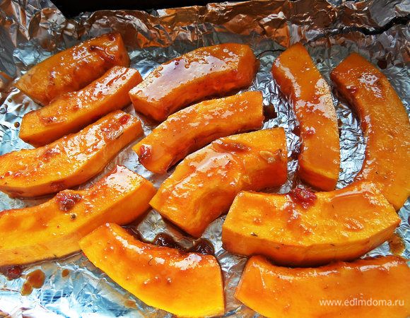 Переносим в форму на фольгу.