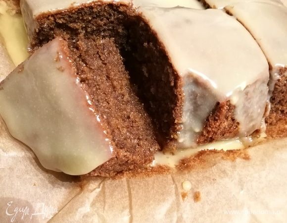 Сочный брауни готов. 