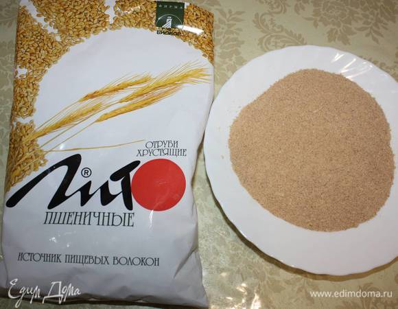 Для начала необходимо перемолоть хрустящие отруби ТМ «Лито» в муку.