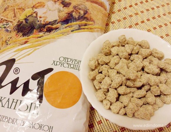 Для приготовления этого блюда я воспользовалась хрустящими пшеничными отрубями от ТМ «Лито».