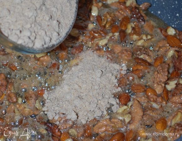 Добавляем отруби.