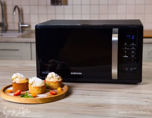 Нежные и ароматные пудинги готовы. Приятного чаепития!