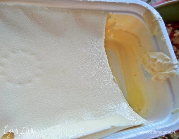 Для связки я использовала вот такой плавленный сыр.