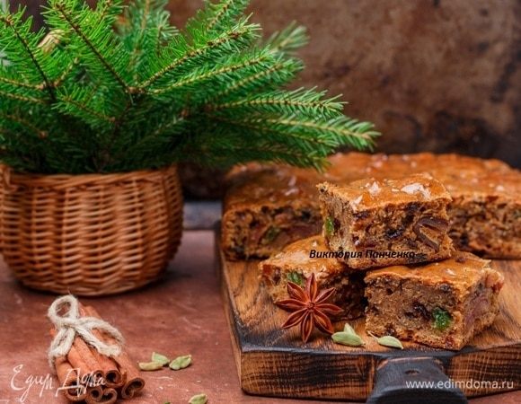 Кекс нарезать квадратами и подавать. Он очень ароматный, слегка влажный изнутри и очень вкусный!!! Приятного аппетита!!!