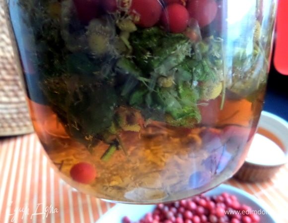 Но позже стал насыщенно-темнее.