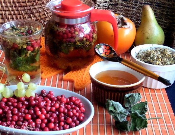 Мед предложить по желанию.