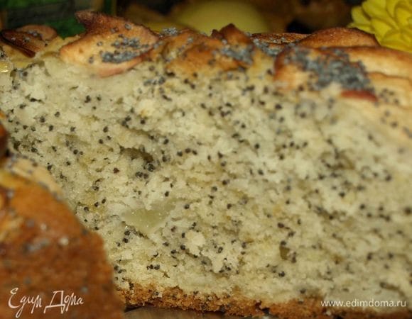 Вот такой получается воздушный пирог в разрезе. 