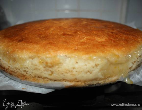 Снять бумагу для выпечки. 