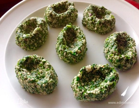 Я формировала вот такие гнезда. 