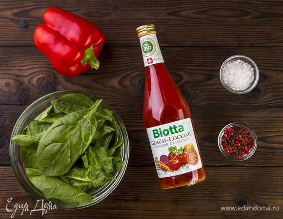 Для приготовления полезного смузи нам понадобятся следующие ингредиенты.