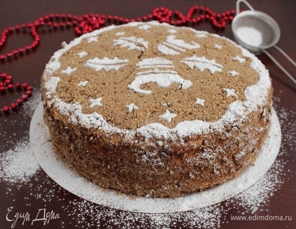 Собрать торт, украсить по своему желанию. Дать торту настояться пару часов.