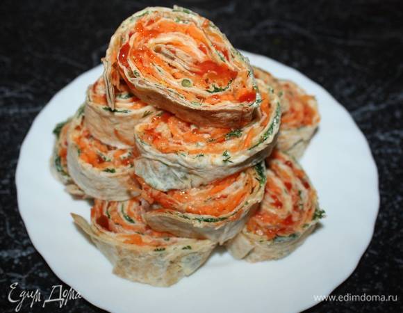 Нарезаем на порционные кусочки. 