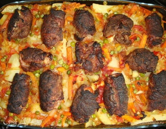 Запекать при 200°С в течение 40 минут.