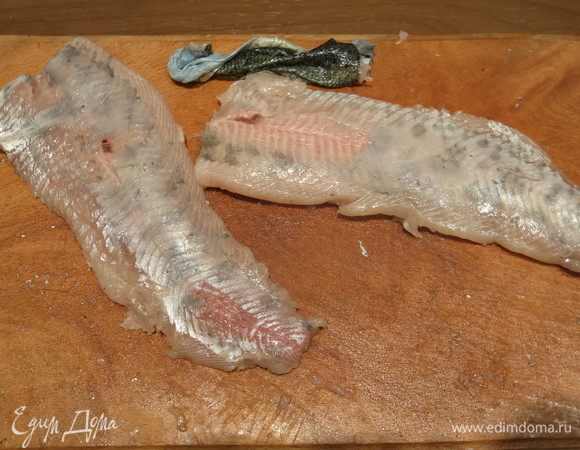 Снимаем кожу.