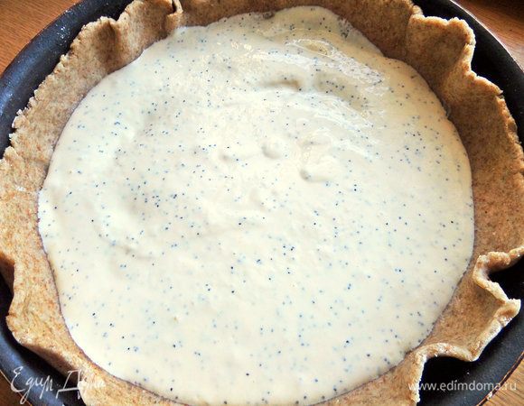 Вот такие бортики у теста должны остаться.