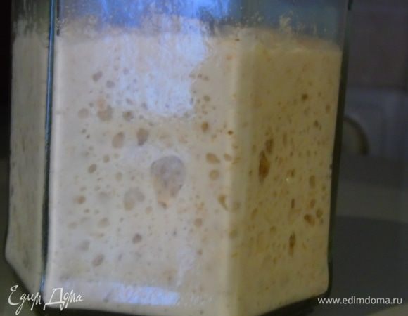 На шестой день закваска уже будет готова к выпечке.