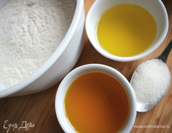 Приготовить все необходимое для теста.