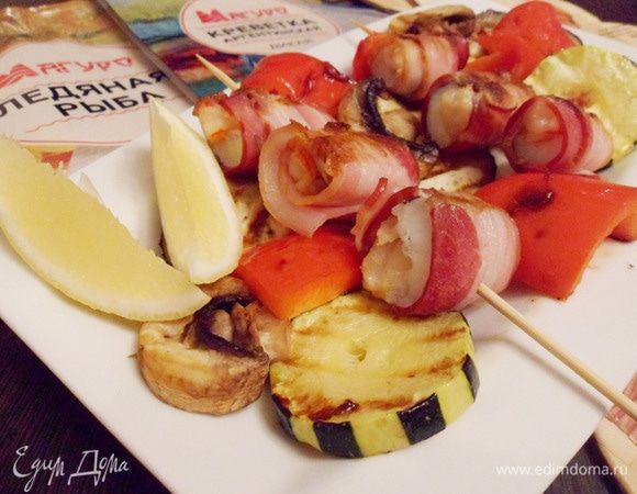 Рыба с креветками по-шанхайски готова. Приятного аппетита! Угощайтесь!