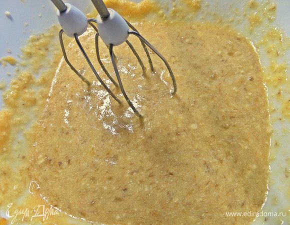 Снова взбить.