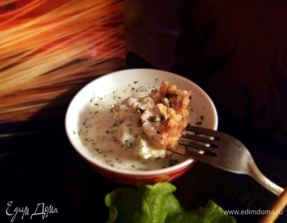 Очень вкусно макать в соус.