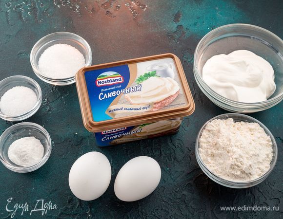 Для приготовления кексов нам понадобятся следующие ингредиенты.