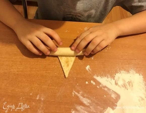 Свернуть сегменты в рогалики.