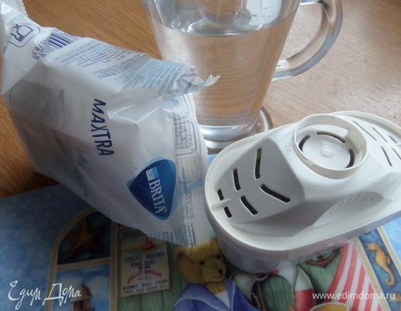 Используем воду, пропущенную через фильтр BRITA.