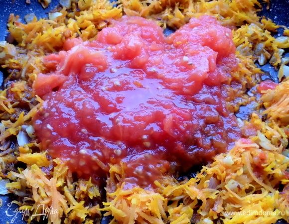 Протертые томаты без кожицы.