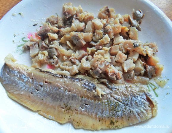 Порубить мелко.