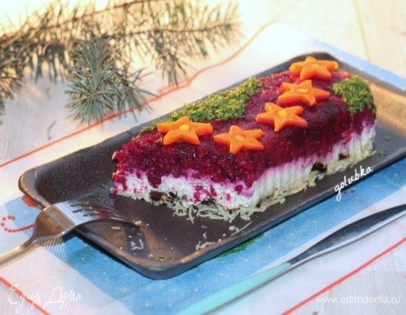 Салат в разрезе. Приятного аппетита! 